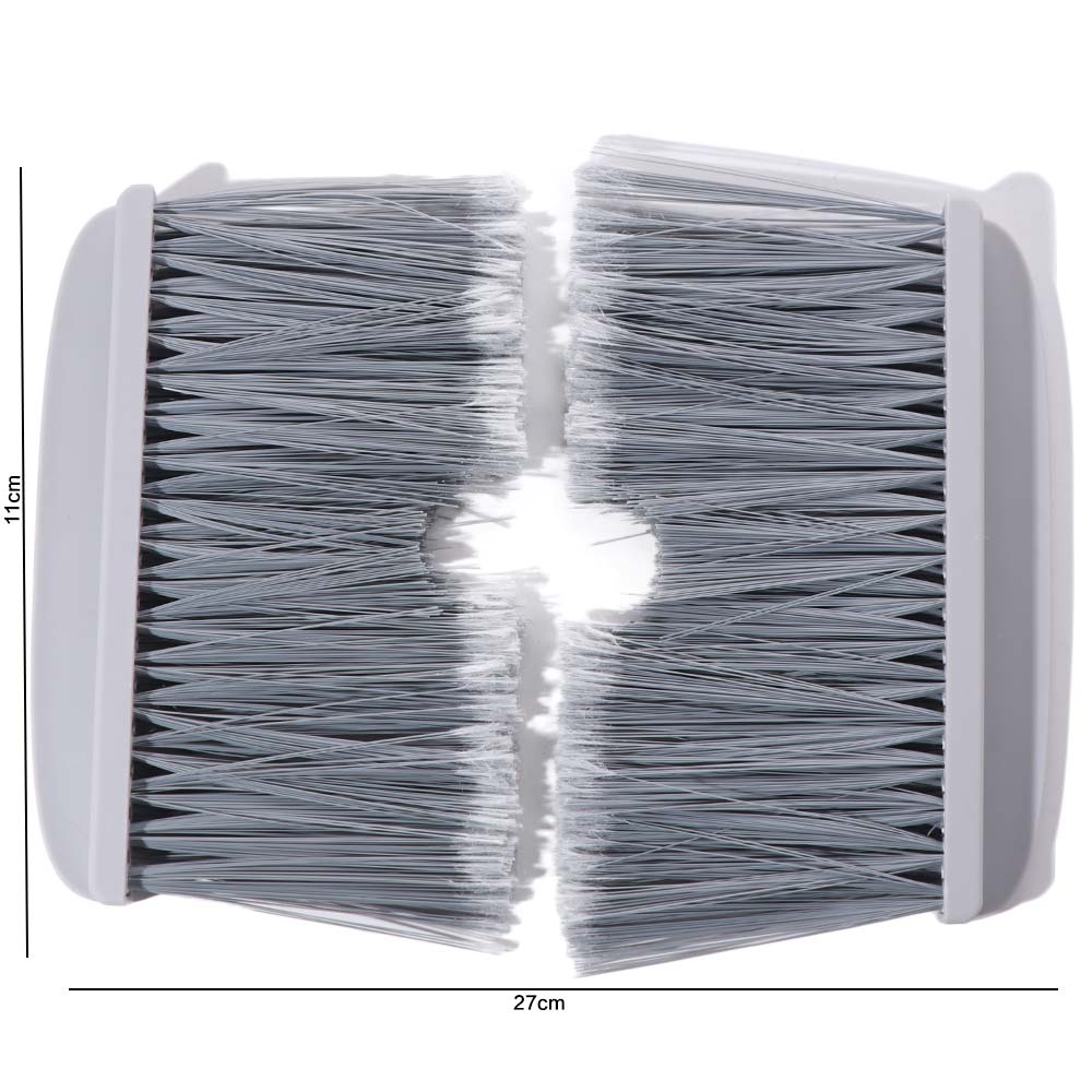 Professional Cat Floating Hair Door Self-adhesive Litter Box Door Brush For Litter Box