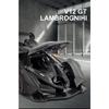 1/22 Lamborghini V12 GT Alloy Miniature Car Model Diecast Metal Scale Car Sound and Light Collection Children Toy Car Vehicles Gift