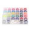 Colorful Pre-Wound Bobbins 36 Grids Bobbin Thread Set Sewing Threads  Hand Stitching