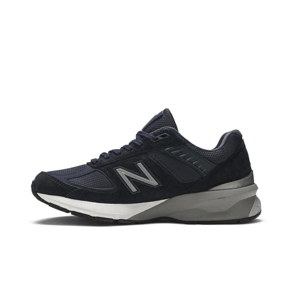 New Balance 990v5 Сделано в США 'Темно-синий' (унисекс) Темно-синие / Серебристые Беговые кроссовки M990NV5