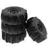 4 Pcs Remote Control Car Tire 138Mm 17Mm Wheel Hex Replacement For   Mojave TRAXS UDR FS Yikong DF7 1/7 Remote control Car