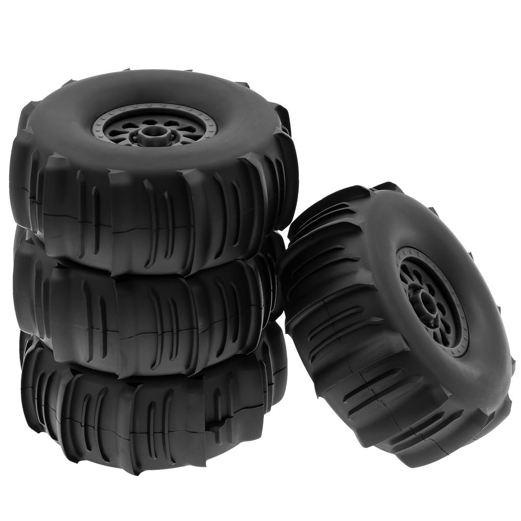 4 Pcs Remote Control Car Tire 138Mm 17Mm Wheel Hex Replacement For Mojave TRAXS UDR FS Yikong DF7 1/7 Remote control Car