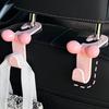 2 шт. Автомобильный крючок Легкий крючок для багажника/сиденья Крючок с отверстием Без сверления Крючок для хранения в салоне Многофункциональный держатель для стакана с водой