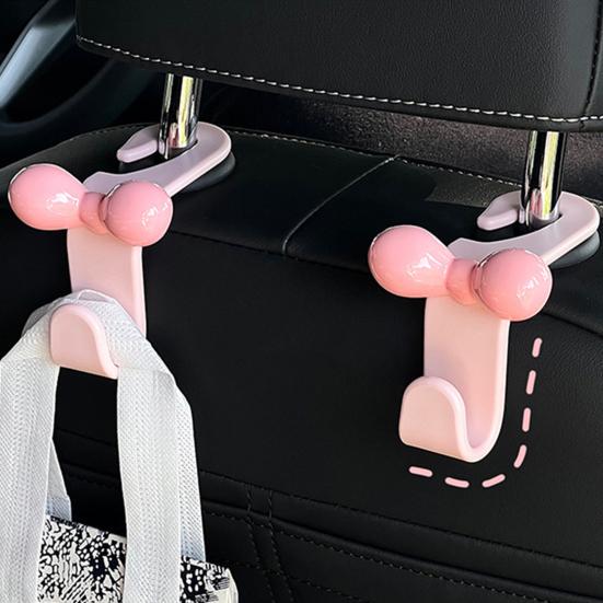 2 шт. Автомобильный крючок Легкий крючок для багажника/сиденья Крючок с отверстием Без сверления Крючок для хранения в салоне Многофункциональный держатель для стакана с водой