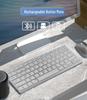 Беспроводной Bluetooth-комплект из клавиатуры и мыши, перезаряжаемый, с двойным режимом, для офиса