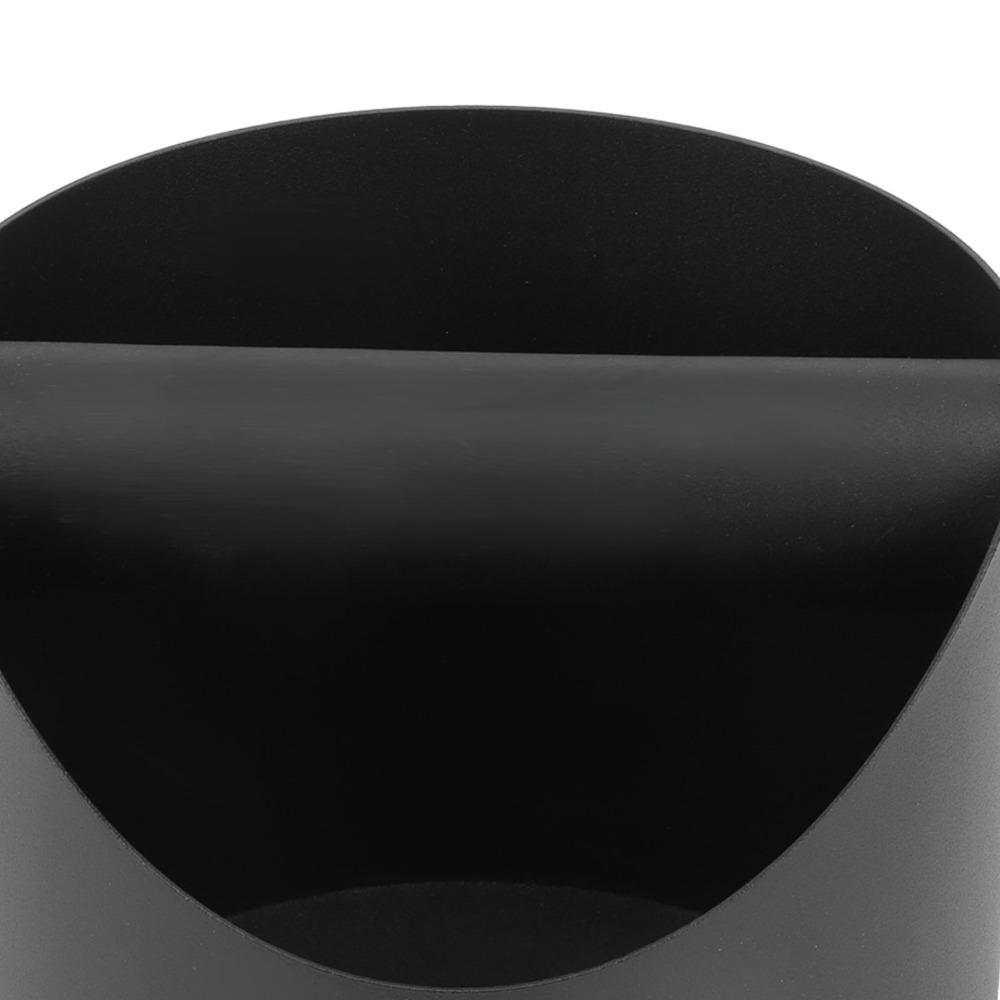 Large Capacity Coffee Knock Box Non-Slip Base Espresso Knock Box Coffee Waste Bin Home Use