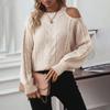 Hollow Out Sweaters Women Basic Autumn Winter Fashion Fashion Style Solid Simple New Trendy Sweaters
