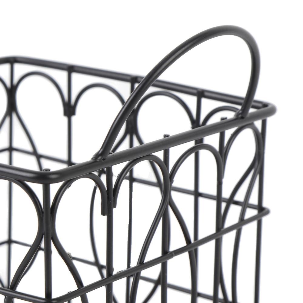 Large Capacity Coffee Capsule Storage Basket Metal Coffee Pod Basket Kitchen Countertop