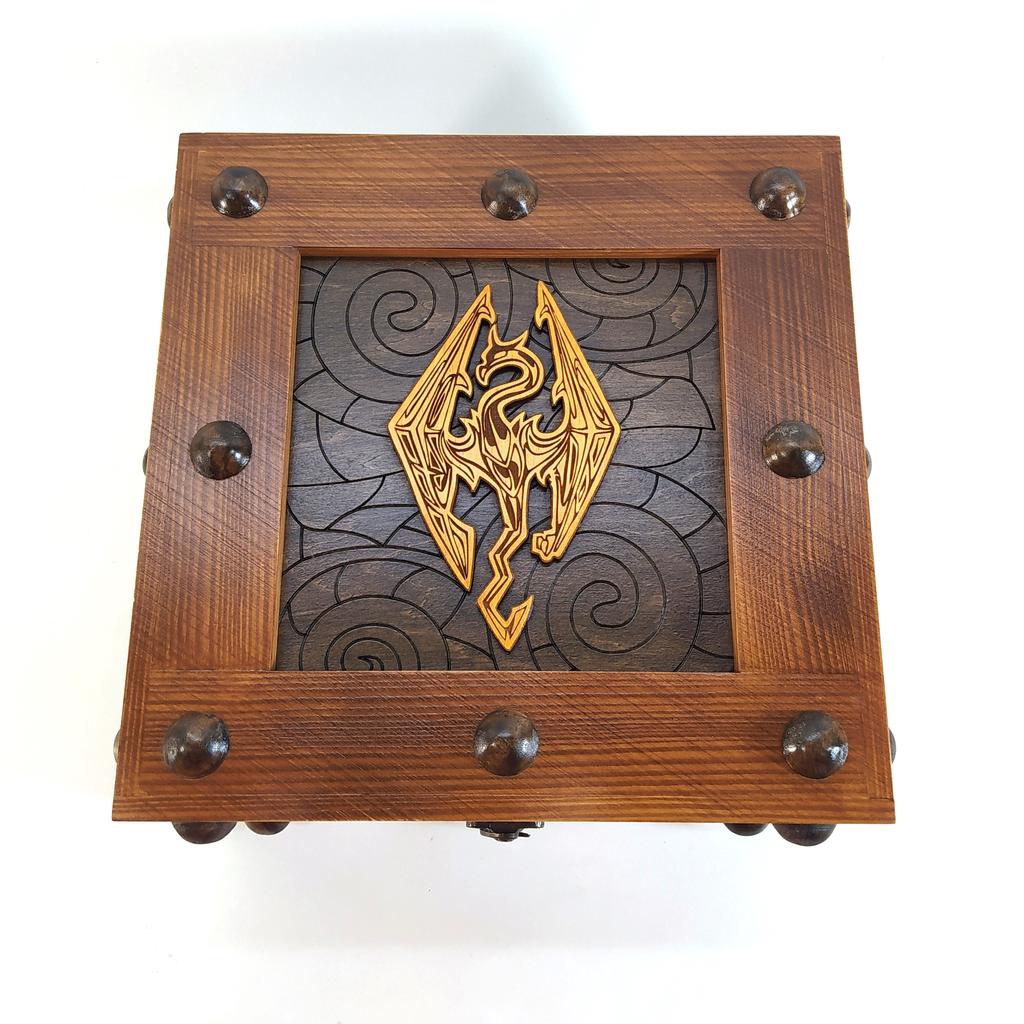 Ящик с крышкой World of Warcraft Орда 24,5x24,5x14 cm Дерево Лак