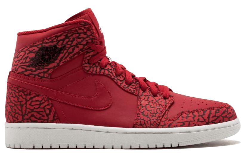 Jordan 1 Ретро Красный Слон Принт 839115-600
