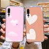 Чехол для телефона Love Heart для Xiaomi 11 Redmi Note 11pro5G 8 8T 9 9A 9S 10 K30 10T Pro Ultra K40pro Прозрачный чехол