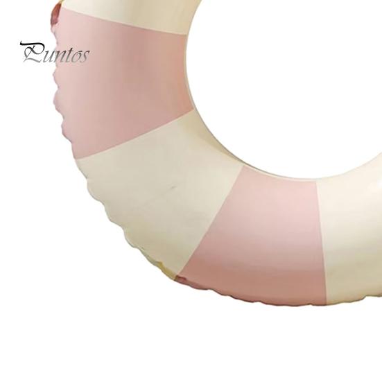 Leakproof Swim Ring Vintage Striped Swimming PVC Thickened Inflatable Men Women Beach Party Float Tube for Pool Child Water