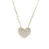[Onoma] Onm Heart Gold Necklace Jt44 (33900957)