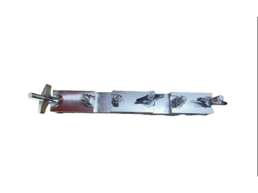 Silver Metal Multifunctional Drum Rack with Extension Clip