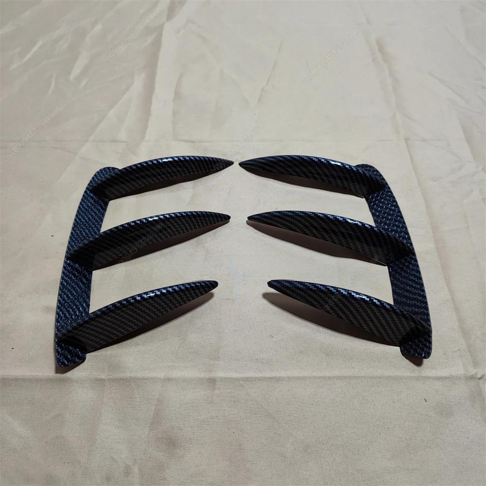 Rear Bumper Air Vent Sport Canard Splitter Spoiler Flap Cover For Mercedes Benz W176 A200 A250 A260 A45 AMG 2013-2018 Hatchback