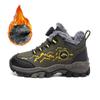 Winter Children Anti Slip Wear Resistant Velvet Warm Outdoor Hiking Shoes Cotton Shoes Snow Boots Sports Leisure Shoes Boys Girls Snow Boots