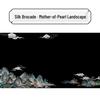 Десятиметровая шелковая бумага для каллиграфии с кистью с твердым кончиком, доступна в нескольких стилях, размер 34x10 метров.