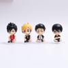 High Quality 8pcs Sitting Volleyball Boys Miniature Figures Hinata Shoyo Kageyama Tobio