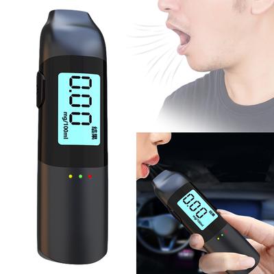 Профессиональный портативный детектор алкоголя USB перезаряжаемый бесконтактный тестер алкоголя портативный мини-метр тестер-детектор