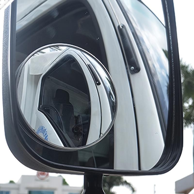 1pc Round Convex Blind Spot Mirror Wide Angle Waterproof Rear View Side Mirror For Car Truck Auto Accessories