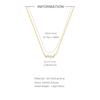 Fashion S925 Sterling Silver Single-Row Splicing Geometric Versatile Simple Commuter Necklace Collarbone Chain