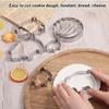 5Pcs Stainless Steel Heart Cookie Cutter Set Heart Shaped Pastry Cutters  Cookie Making