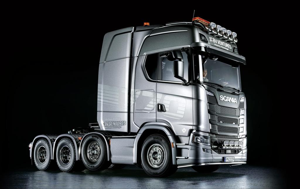 TAMIYA Electric RC Big Truck Series Scania 770 S 56371 1/14 № 71 8x4/4