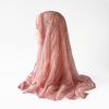 Spring and Summer Sun Protection Wrinkled Solid Color Scarf for Women   Women with Headscarf for Women  Southeast Asia Headscarf for Women