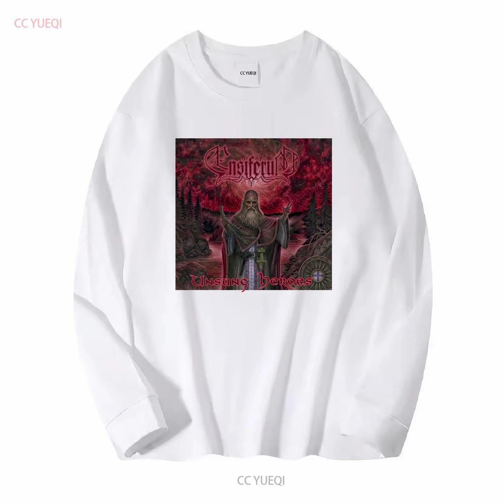 ENSIFERUM Unsung Heroes Футболка XL Falkenbach Moonsorrow Primordial Empyrium с длинным или коротким рукавом винтажная Стиранная Универсальная