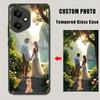 Для Honor Magic 7 6 5 90 200 400 70 50 Pro Lite X9C Smart X8C X7C X8B X7B X6B X5B X8A X7A X6A X8 Индивидуальный DIY Чехол из закаленного стекла