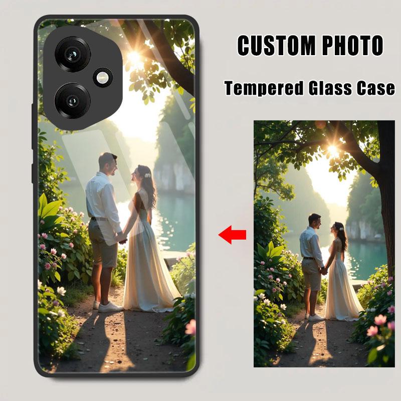 Для Honor Magic 7 6 5 90 200 400 70 50 Pro Lite X9C Smart X8C X7C X8B X7B X6B X5B X8A X7A X6A X8 Индивидуальный DIY Чехол из закаленного стекла