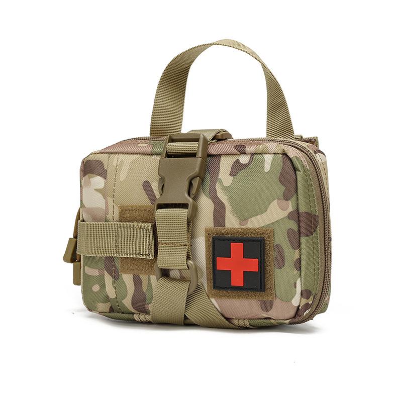 Tactical IFAK Medical Pouch Quick Release First Aid Kit Bag with MOLLE Webbing for Outdoor Hunting and Emergency