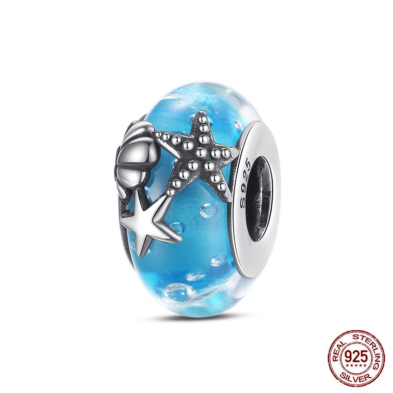 Оригинальные бусины-шармы серии Magic Color Chameleon Luminous из стерлингового серебра 925 пробы, подходящие для браслета, сделай сам, ювелирные изделия, подарки