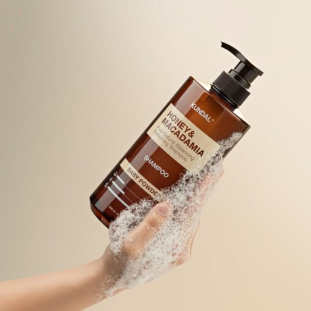 KUNDAL Honey & Macadamia Nature Shampoo #White Musk (Renewal) 500ml