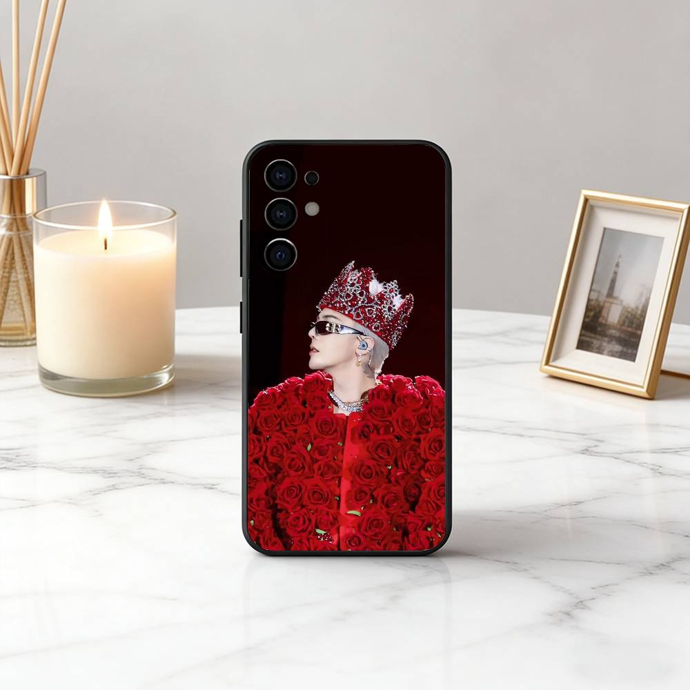 Cool G-D-Dragon Kwon-es Ji-yong Phone Case For Samsung S25,S24,S21,S22,S23,S30,Ultra,S20,Plus,Fe,Soft Silicone Black Cover