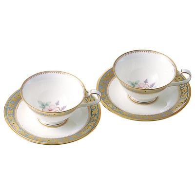 Чашка и блюдце Noritake для кофе 220 мл Grand Brochet 2 Костяной фарфор & (Парный набор) (Для чая) Y6988C/4465-2