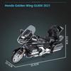 1/12 Мотоцикл Honda Golden Wing GL800 Круизный мотоцикл Сплав Литой под давлением Модель Мальчик Сплав Симуляция Коллекция Орнамент Игрушечная машина