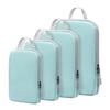 Compression Packing Cubes 4 Piece Packing Cubes For Travel Compression Vacuum Carry Bags Reusable For Suitcase Flight Luggage