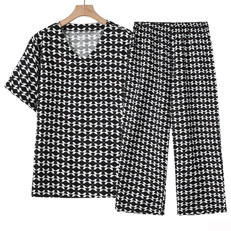 4XL-8XL Большие размеры Летние комплекты из двух предметов Женская винтажная одежда Элегантные комплекты брюк больших размеров Повседневные блузки