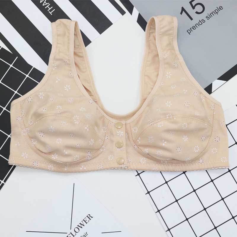 Тонкое женское нижнее белье с пряжкой спереди без стального кольца, удобный тонкий хлопковый бюстгальтер большого размера, женская майка на бретелях