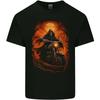 Skull Biker Motorcycle Motorbike Grim Reaper 3 Unisexs Light Cotton TShirt