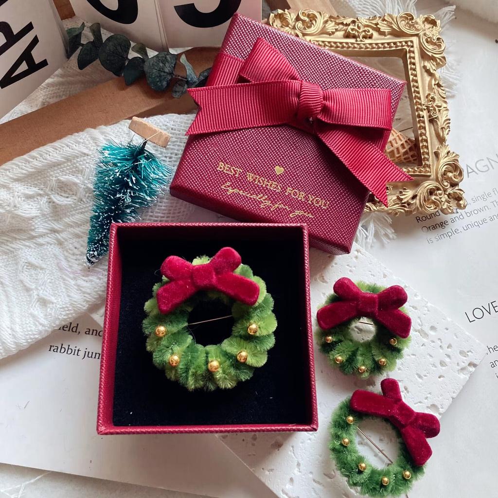 Рождественские магниты на холодильник Кавайные магниты на холодильник в виде венка Милые декоративные магниты Персонализированный магнит на холодильник Шкафчик