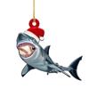 Marine Animal Christmas Shark Pendant Acrylic Christmas Tree Decoration  Party