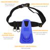 Fishing Rod Support Belt Adjustable Fishing Pole Waist Belt Fishing Tackle Holder Padded Waist Belt