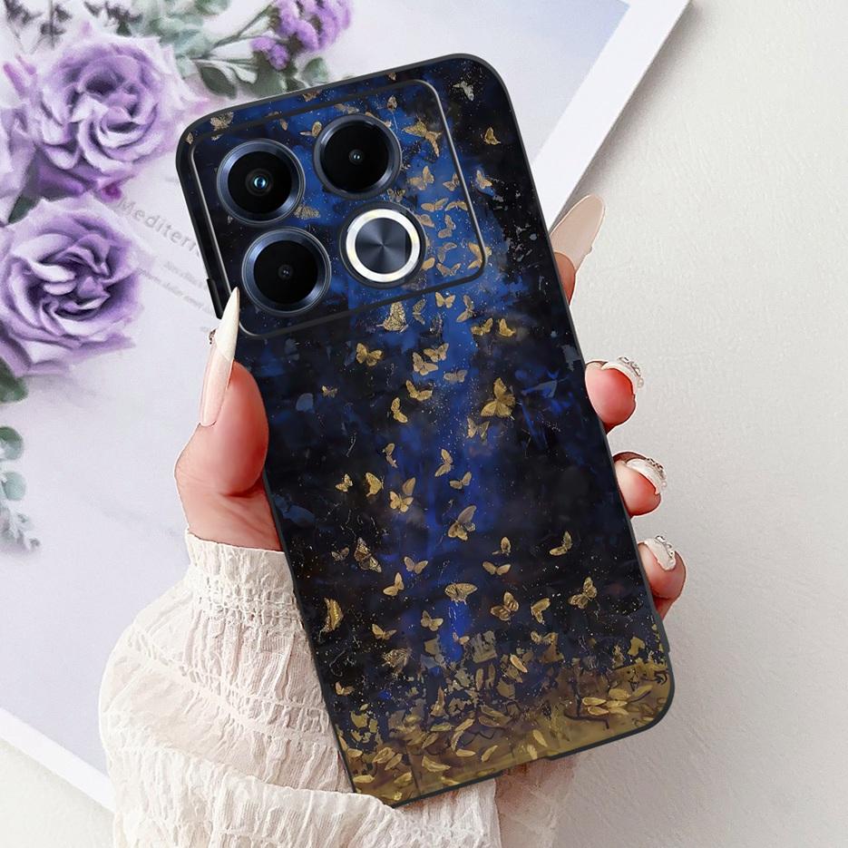 Чехол для Infinix Note 40 5G X6852 Новый Роскошный Расписной Чехол Мягкий Силиконовый Чехол для Телефона для Infinix Note 40 Pro Plus Note40 4G