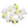 X AUTOHAUX T5 LED Incandescent Dashboard Light Car DC 0.01A B8.4D 10pcs White