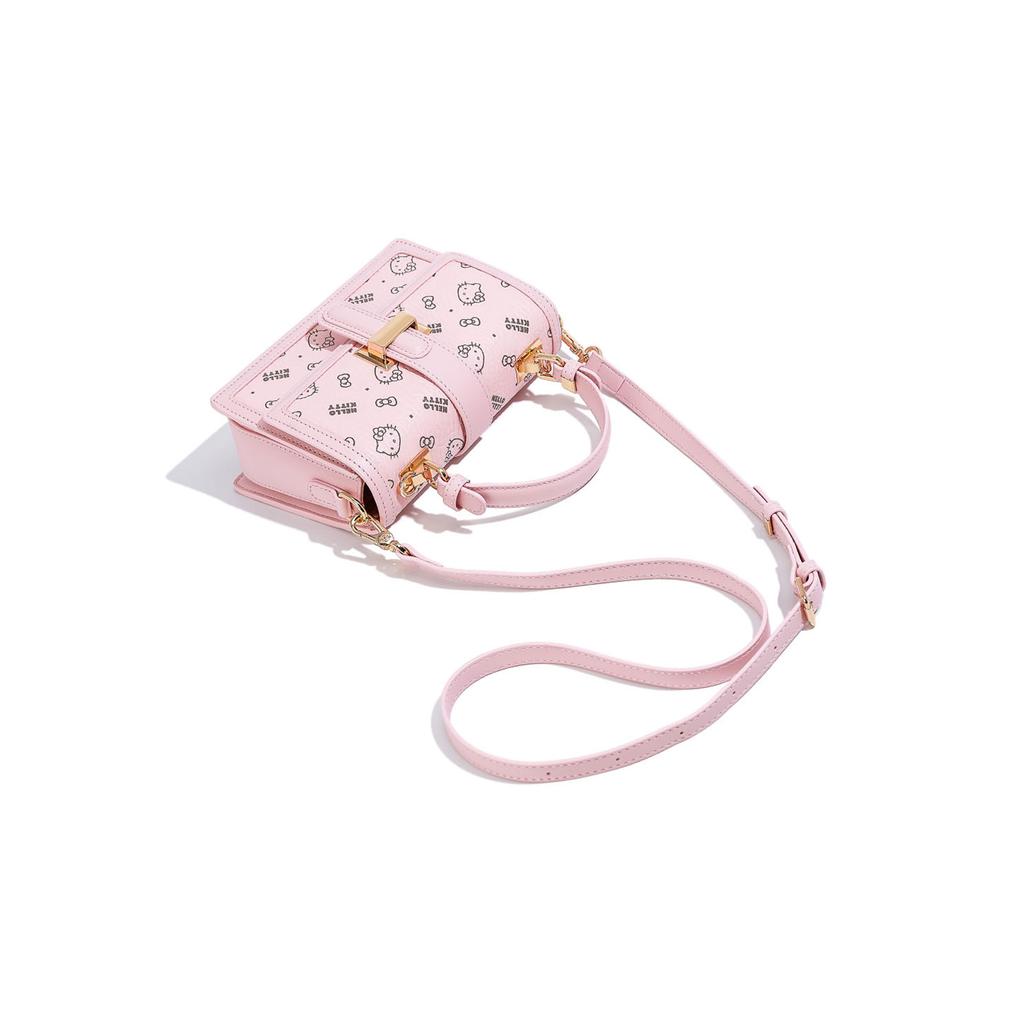 New Sanrio HelloKitty Hello Kitty PU Shoulder Bag, Crossbody Bag, Handbag Women's Pink SHHF41504