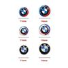 11/14mm Car Remote Key Fob Emblem Badge Radio Button Sticker For BMW 50th E46 E90 E49 F30 F80 E36 E46 E93 E92 F34 F31 GT G30 X7