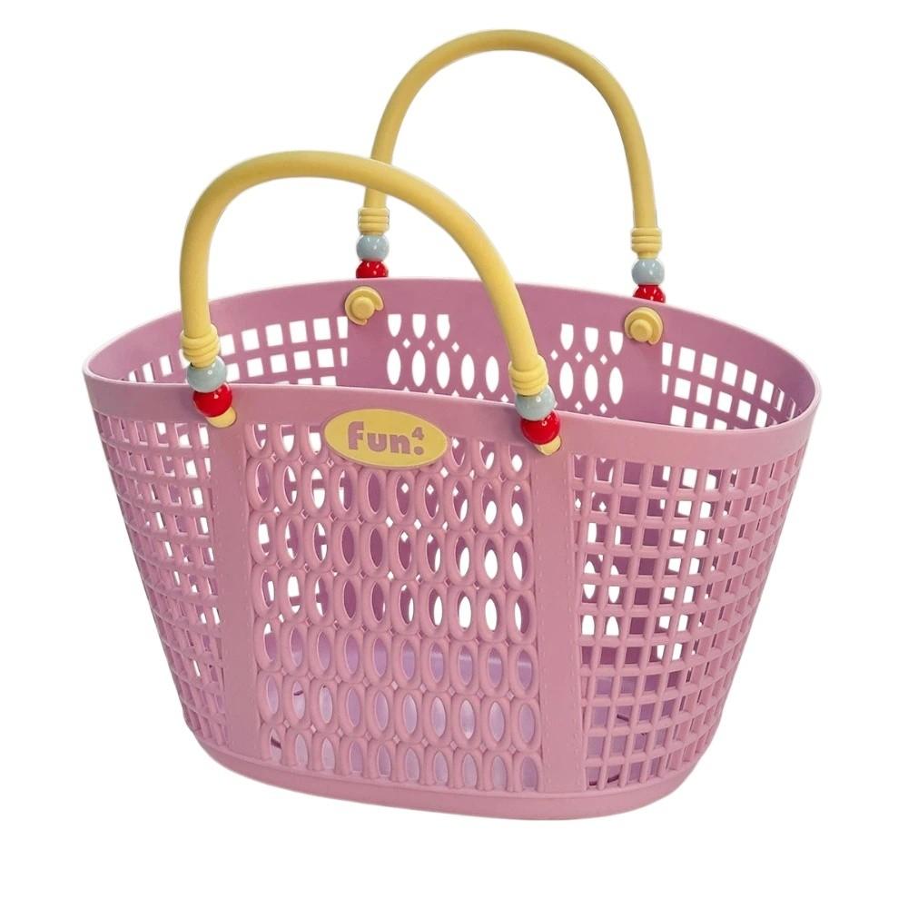Plastic Bath Product Storage Basket Waterproof Fruit Storage Basket Vegetable Buying