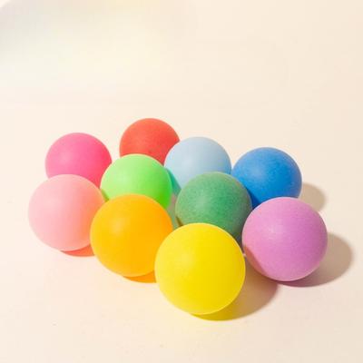 Игрушка для кошек Полая эластичная мяч, Мяч для настольного тенниса с матовым покрытием, Игрушка для кошек Цветной круглый мяч, Мяч для самостоятельных игр кошки